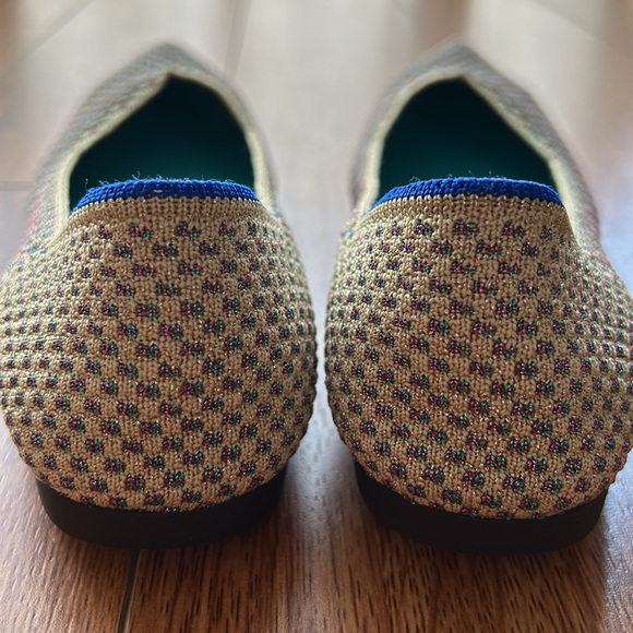 Rothy’s The Point Multi Metallic size 6.5 EUC - Picture 5 of 7